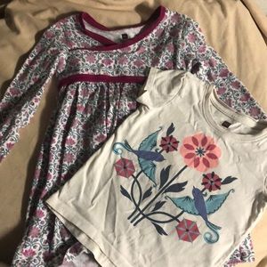 Tea shirt and dress